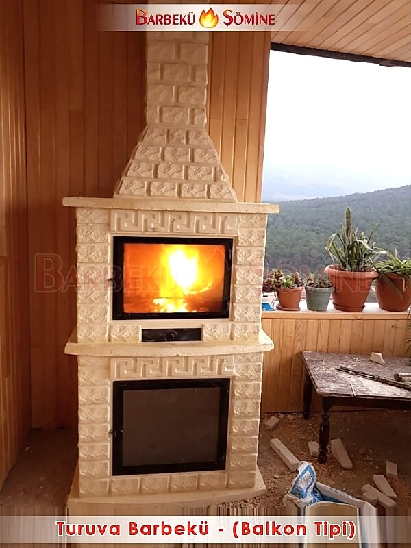 TURUVA BARBEKÜ - BALKON TİPİ